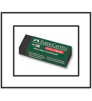 Faber Castell Siyah Silgi 7089/30 - 6 adet