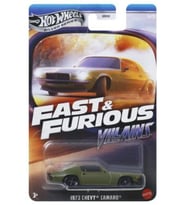 Hot Wheels Fast & Furious Villains 1973 Chevy Camaro Jby37