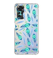 PrintiFy Xiaomi Redmi Note 11S Uyumlu Nazar Boncuğu 3 Baskılı Şeffaf Köşe Korumalı Antişok Kılıf