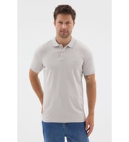 Taş Polo Yaka Pike Kısa Kol Slim Fit %100 Pamuk Tişört 1011260171