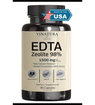 VINATURA EDTA Liver Support  Edta Calcium Disodium, Kale Extract  90 Capsul.Usa Menşei.OZELSPORCUGIDALARIN'DAN  (Renksiz)