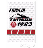 Yamaha Familia Tenere Puzzle 240 Parça Yapboz