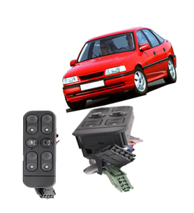 OPEL VECTRA A KASA CAM DÜĞMESİ DÖRTLÜ 1988--1995