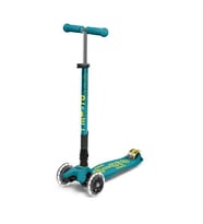 Maxi Micro Scooter Deluxe LED Petrol Green Katlanabilir MMD097 (Standart)