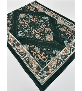 QASHKA Soft Pamuklu Şal Etro Desen LBD0708