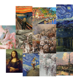 Orora Art Poster Duvar Kağıdı Seti-12li-230g-A5