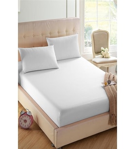 PENYE ÇARŞAF ÇİFT KİŞİLİK 160X200+22 BEYAZ