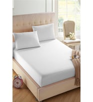 PENYE ÇARŞAF ÇİFT KİŞİLİK 160X200+22 BEYAZ