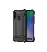 Huawei Y6P Kılıf Armor Hybrid Zırh Ultra Koruma (Siyah)