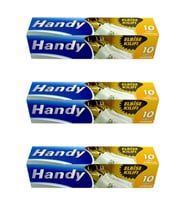 Handy Vakumsuz Şeffaf Giyisi Elbise Ceket Mont Askı Kılıfı Poşeti Torbası - 10 Adetlik 3 Kutu