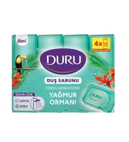 Duru FRESH DUŞ SABUNU 4'LÜ YAĞMUR ORMANI 150 GR - (1 ADET)