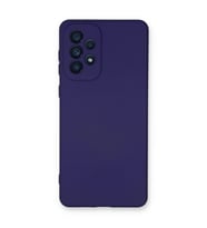 Samsung Galaxy A53 5g Kılıf Nano İçi Kadife Silikon - Mor