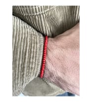Ahşap Kırmızı Renk Bileklik