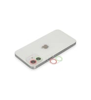Durukar® iPhone 12 Renkli Kamera Lens Koruma Cam - Yeşil-Pembe