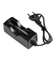 PowerMaster PMR-803C 4.2 Volt 1000 Mah 18650 Pil Şarj Cihazı (Siyah)
