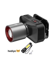 Gold Kama GK801 LED Kafa Feneri - 50W CREE LED, Şarjlı ve Su Geçirmez