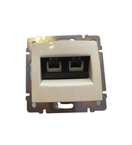 Legrand Valena 774439 RJ11 Telefon Girişi 2'li Beyaz (Çerçeve Dahil)
