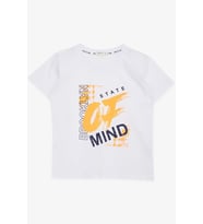 Erkek Çocuk Pamuklu  Rahat Kalıp Geniş Tshirt