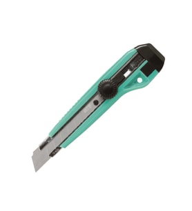 Sdi Maket Bıçağı Geniş Sıkıştırmalı Metal Ağızlı 2 Yedekli Maket Bıçağı (Karışık Renk 1 Adet)