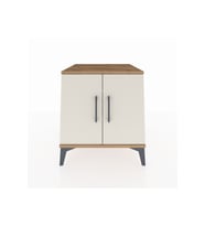 Kronos Komodin 2 Raflı 2 Kapaklı 60x59x64 Çam-Aytaşı