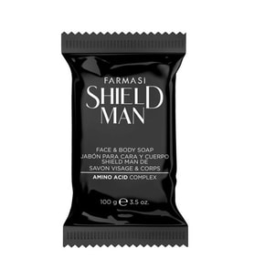 FARMASİ SHIELD MAN YÜZ VE VÜCUT SABUNU 100 G