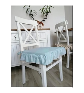 Fırfırlı, Fermuarlı, Bağcıklı, Sıvı & Leke Tutmaz iskandinav Stil Sandalye