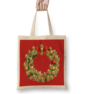 Jason Friday 13th Multiface Christmas Wreath Bez Çanta Uzun Saplı