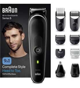 Braun Series 5 MGK5420 Hepsi Bir Arada Şekillendirme Seti, 9’u 1 Arada