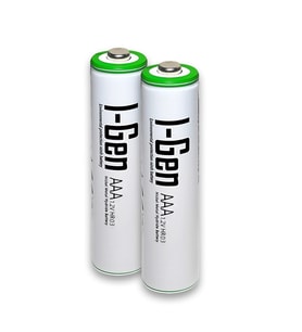 I-Gen B137 2 Adet AAA 650 mAh Şarj Edilebilir İnce Kalem Pil 1.2V Ni-MH Şarjlı Pil