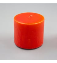 KÜÇÜK KOKULU RENKLİ SİLİNDİR MUM 6.5 x 6.5 Cm