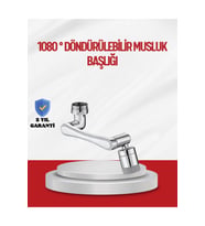1080° Çok Yönlü Musluk Aparatı Püskürtme ve Köpük Akışlı - KL5335-7451