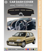 RENAULT CLIO 2 AIRBAGLI (2001-2012) Torpido Örtüsü Ön Göğüs Koruma Torpido Koruma Araca Özel