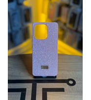 Redmi Note 13 4G Uyumlu Taş Desenli Silikon Yumuşak Kılıf (Pembe)
