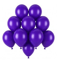 Mor Renk Lateks Pastel Balon (13 cm) - 10 Adet