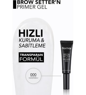 Brow Setter & Primer Sabitleyici Şeffaf Kaş Bazı