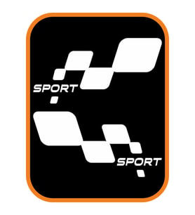 Yan Sport Damalı Oto Sticker Sağ-Sol Takım 2 Adet Beyaz 30*16 Cm