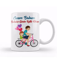 Babalar Günü Babaya Hediye 059 Kupa Bardak Porselen