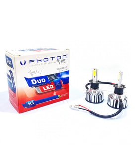 Vw Bora Led Sis Farı Ampulü Photon Duo H3