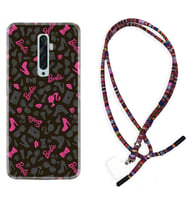 Oppo Reno 2Z 4 Lite 4 Pro 5 6 7 A31 Kılıf Boyun Asklı Rasta Silikon Barbie and Shoes 1413