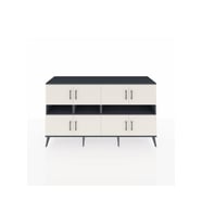 Kronos Konsol 8 Raflı 8 Kapaklı 176x59x99 Antrasit-Aytaşı/Antrasit