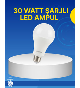 Ev ve İş Yeri İçin Şarjlı LED Ampul