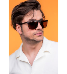 Mat Kahve Unisex Güneş Gözlüğü