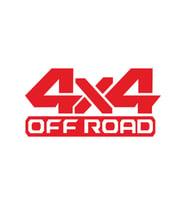 Off Road 4X4 Oto Sticker 2 Adet Büyük Boy Kırmızı 20*10 Cm