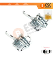 Fiat Seicento 600 Elettra 187 1997-2010 46553843 İçin 2 EA Sağ ve Sol Kapı Gergi Yayı