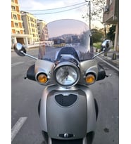 MOTOCAM Aprilia Scarabeo 200 Ön Cam 45cm 2002-2007 Model Füme Renkli 4mm