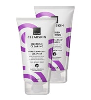 Clearskin Supercharged Lekeler İçin Temizleyici 150 Ml. İkili Set