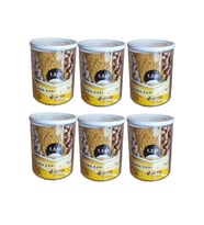 Favilla Yuvarlak Contalı Erzak Saklama Kabı 1,5 lt 6 lı Set