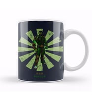 Reptile Retro Japanese Mortal Kombat Kupa Bardak Porselen