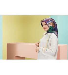 ARMİNE İPEK EŞARP 8547D (TWİLL)-86