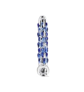 Glass Worxx By Toy Joy Diamond Dazzler Burgulu Cam Dildo